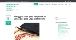 Desktop Screenshot of jasalegalisasi.info